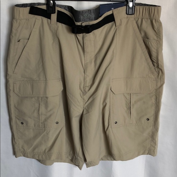 croft & barrow Other - Classic-Fit Outdoor Belted Cargo Shorts